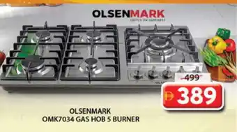 Grand Hyper Market OLSENMARK gas stove offer