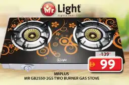 Grand Hyper Market MR. LIGHT gas stove offer