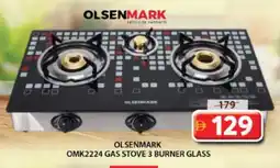 Grand Hyper Market OLSENMARK gas stove offer