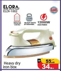 Hashim Hypermarket ELORA Ironbox offer