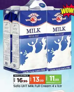 Mark & Save SAFA Full Cream Milk offer