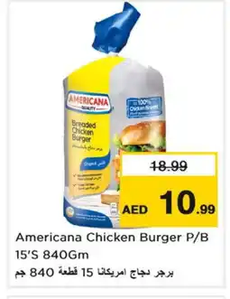 Nesto AMERICANA Chicken Burger offer