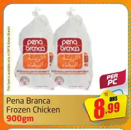 Delta Centre PENA BRANCA Frozen Whole Chicken offer