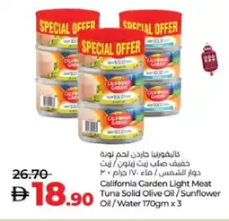 Lulu Hypermarket CALIFORNIA Tuna - Canned offer