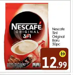 Bigmart NESCAFE Coffee 3in1 offer