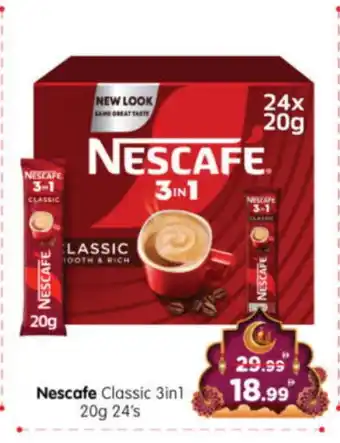 Al Madina Hypermarket NESCAFE Coffee 3in1 offer