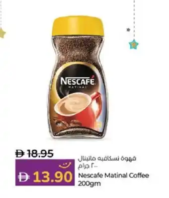 Lulu Hypermarket NESCAFE Coffee offer