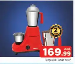 Al Madina GEEPAS Mixer / Grinder offer