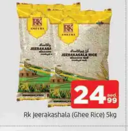 Al Madina RK Jeerakasala Rice offer