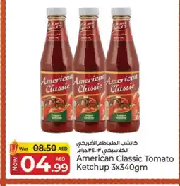 Kenz Hypermarket AMERICAN CLASSIC Tomato Ketchup offer