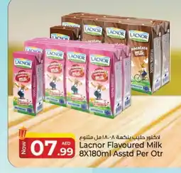 Kenz Hypermarket LACNOR Flavoured Milk offer