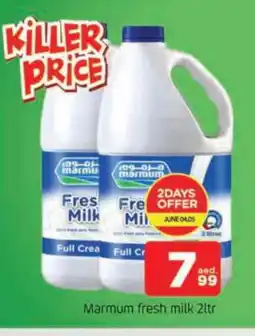 Al Madina MARMUM Fresh Milk offer