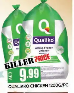 Al Madina QUALIKO Frozen Whole Chicken offer