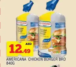 Al Madina AMERICANA Chicken Burger offer