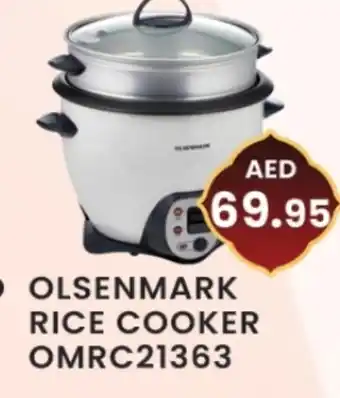 Zain Hypermarket OLSENMARK Rice Cooker offer