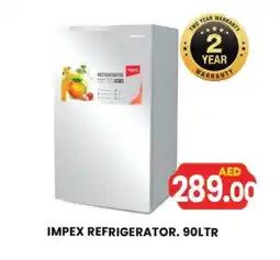 Gulf Hypermarket IMPEX Refrigerator offer