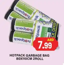 Gulf Hypermarket HOTPACK Garbage / Trash Bags offer