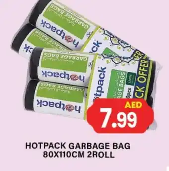 Gulf Hypermarket HOTPACK Garbage / Trash Bags offer