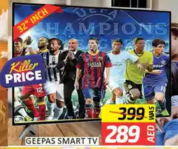 Mango Hypermarket LLC GEEPAS Smart TV offer