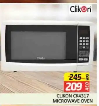 Mango Hypermarket LLC CLIKON Microwave Oven offer