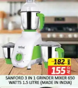 Mango Hypermarket LLC SANFORD Mixer / Grinder offer