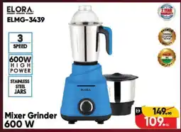 Mango Hypermarket LLC ELORA Mixer / Grinder offer