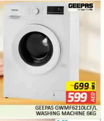 Mango Hypermarket LLC GEEPAS Washer / Dryer offer