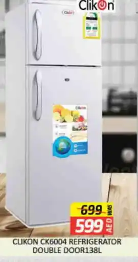 Mango Hypermarket LLC CLIKON Refrigerator offer