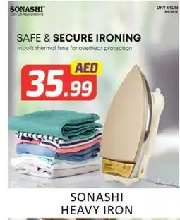 Mango Hypermarket LLC SONASHI Ironbox offer