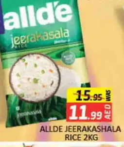 Mango Hypermarket LLC ALLDE Jeerakasala Rice offer