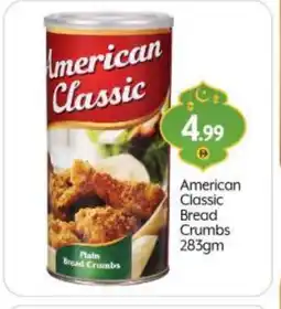 Bigmart AMERICAN CLASSIC Bread Crumbs offer