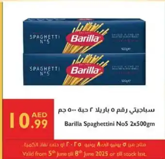 Istanbul Supermarket BARILLA Spaghetti offer