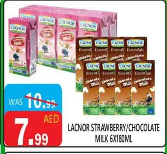 United Hypermarket LACNOR Flavoured Milk offer