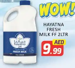 Mango Hypermarket LLC HAYATNA Fresh Milk offer