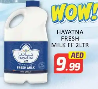 Mango Hypermarket LLC HAYATNA Fresh Milk offer