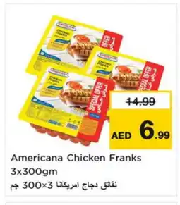 Nesto AMERICANA Chicken Sausage offer