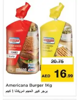 Nesto AMERICANA Chicken Burger offer