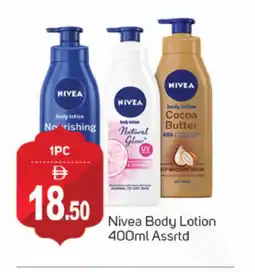 Talal Market Nivea Body Lotion & Cream offer