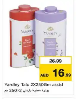 Nesto YARDLEY Talcum Powder offer