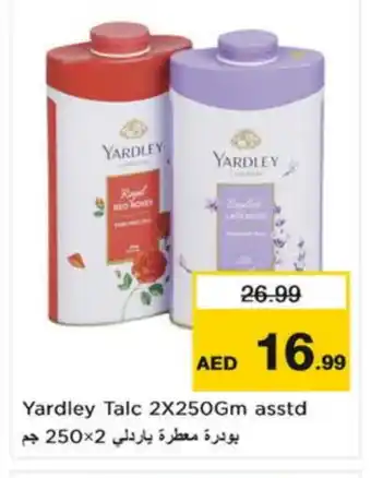 Nesto YARDLEY Talcum Powder offer