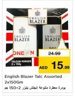 Nesto ENGLISH BLAZER Talcum Powder offer