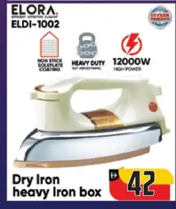 Baniyas Spike Hypermarket ELORA Ironbox offer