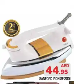 Baniyas Spike Hypermarket SANFORD Ironbox offer