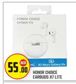 Baniyas Spike Hypermarket HONOR Earphone offer
