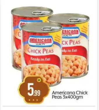 Bigmart AMERICANA Chick Peas offer