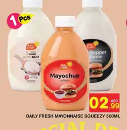 Baniyas Spike Hypermarket DAILY FRESH Mayonnaise offer
