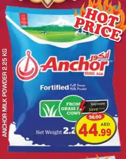 Baniyas Spike Hypermarket ANCHOR Milk Powder offer