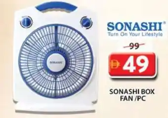 Grand Hyper Market SONASHI Fan offer