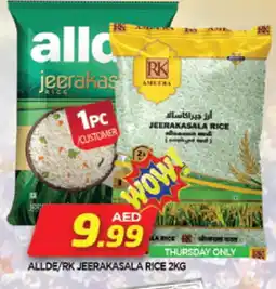 Al Madina ALLDE Jeerakasala Rice offer