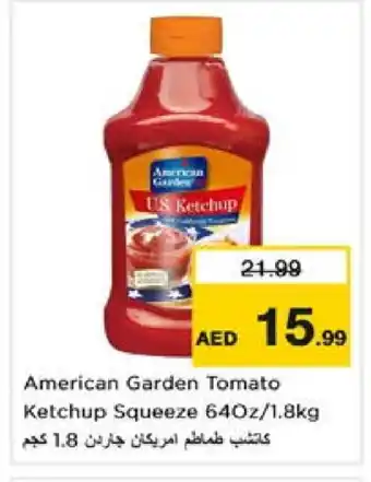 Nesto AMERICAN GARDEN Tomato Ketchup offer